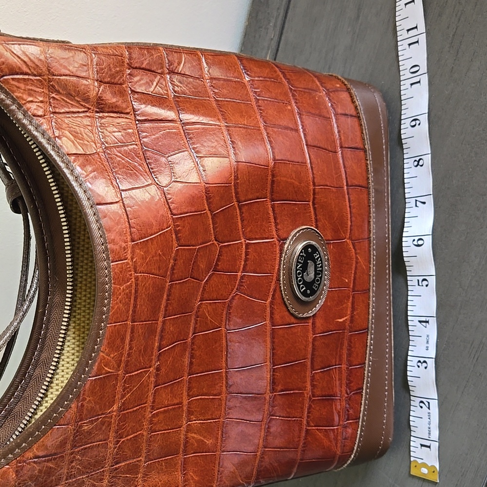 Dooney & Bourke Croc Shoulder Bag/Wallet - Picture 13 of 14